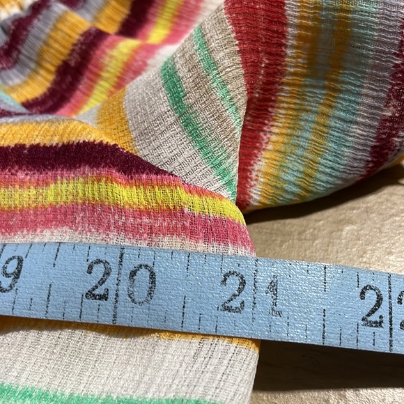 Lily Rose Striped Cold Shoulder Dress - Picture 7 of 10